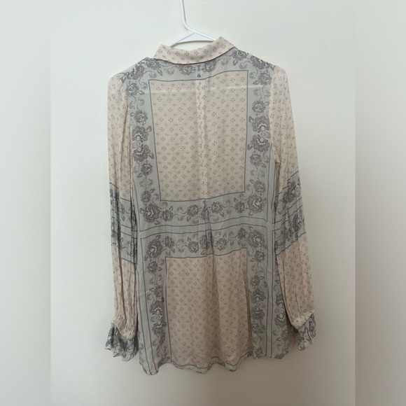 Free People Changing times floral tunic top - Picture 5 of 14